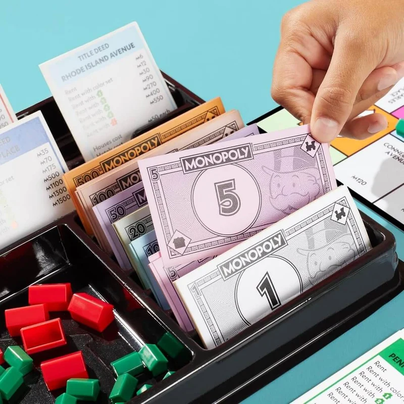 MONOPOLY CLASICO - Juego de mesa - Hasbro - 2-6 jugadores - 8+ años