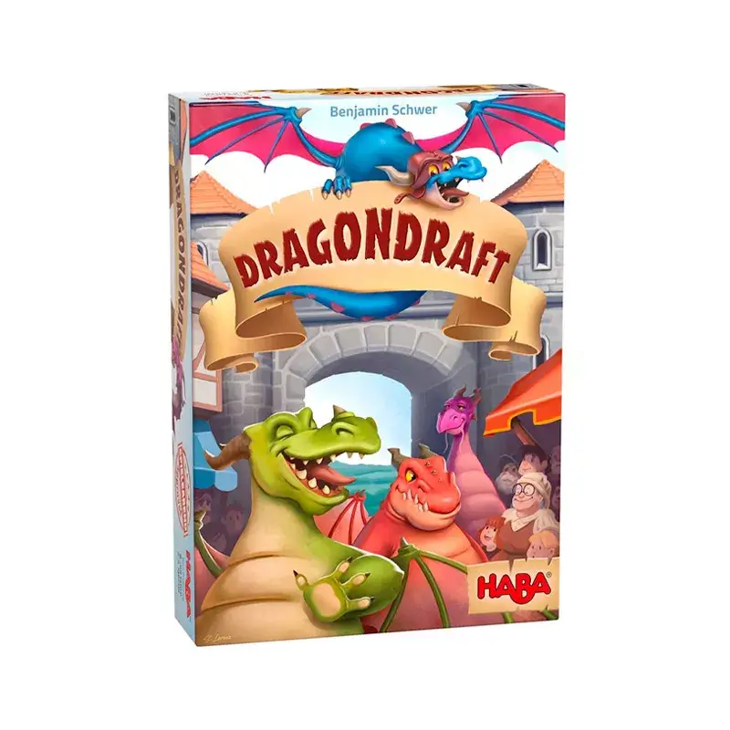 Dragon Draft - Juego de mesa - Haba - 2-4 jugadores - 8+ años - 30 min