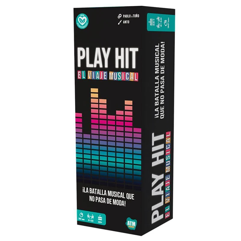 Play Hit - Juego de mesa - ATM Gaming - 2-10 jugadores - 12+ años - 15-45 min