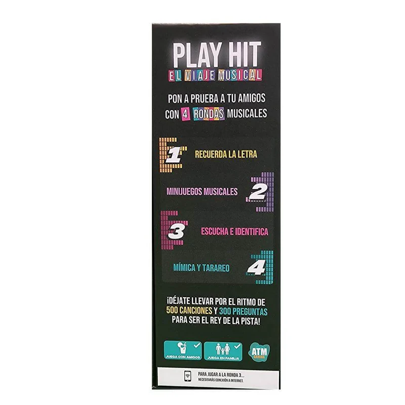 Play Hit - Juego de mesa - ATM Gaming - 2-10 jugadores - 12+ años - 15-45 min