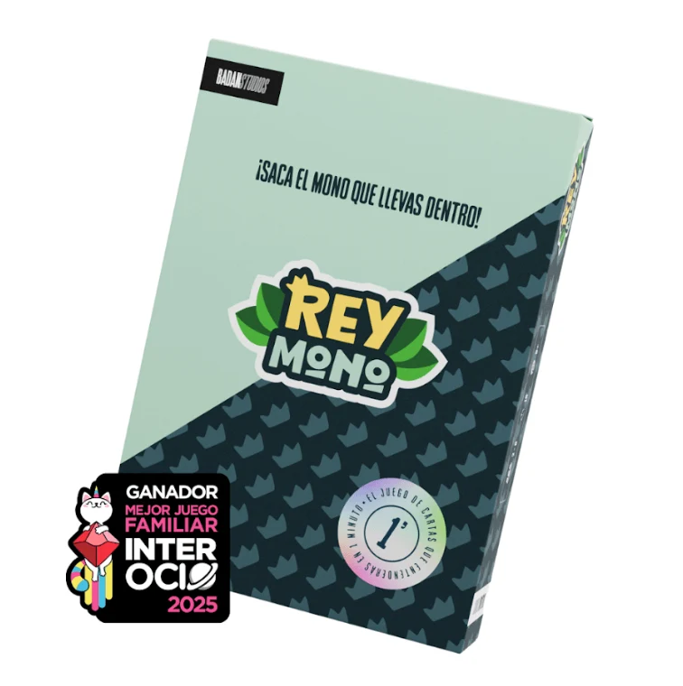 Rey Mono - Juego de mesa - Badan - 2-8 jugadores - 8+ años - 10 min