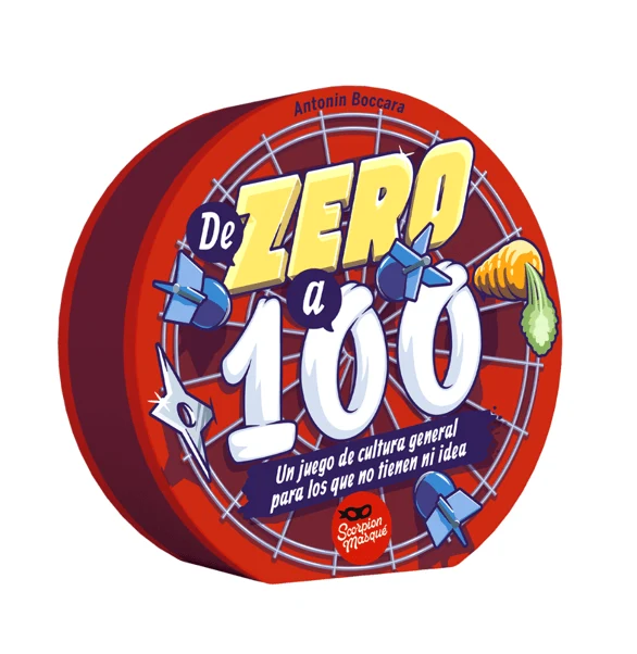 De Zero a 100 - Juego de mesa - Le Scorpion Masqué - 2-12 jugadores - 12+ años - 15 min