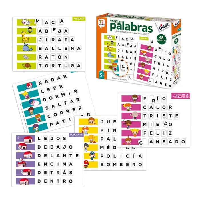 Formar Palabras - Juego de mesa - Diset