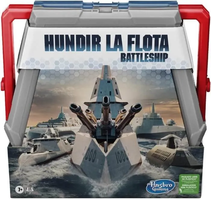 HUNDIR LA FLOTA ORIGINAL - Juego de mesa - Hasbro - 2 jugadores - 7+ años - 20 min