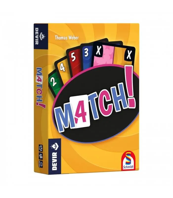 Match - Juego de mesa - Devir - 2-5 jugadores - 7+ años - 20 min