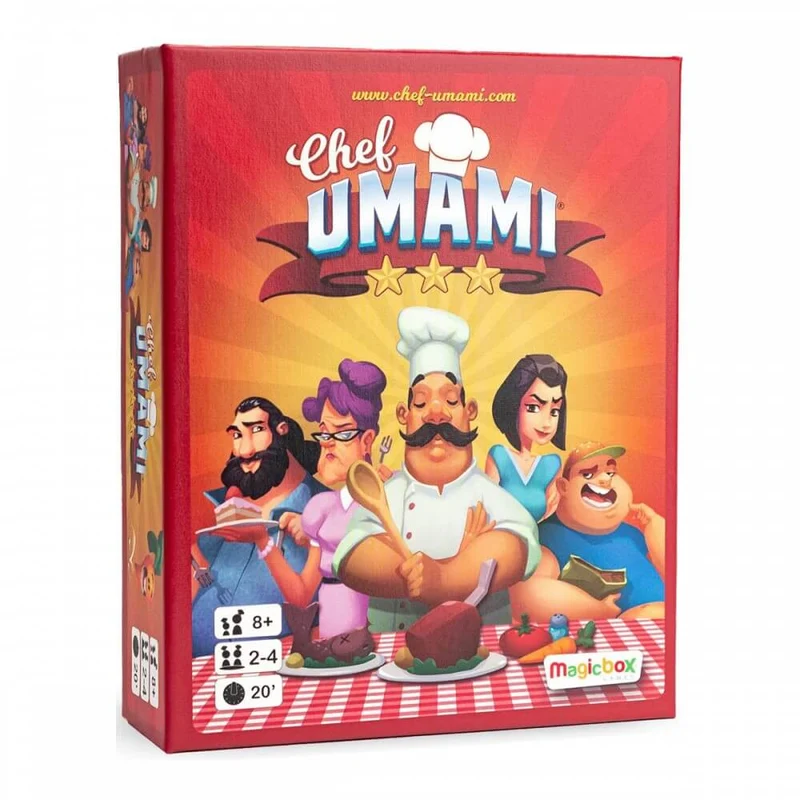Chef Umami - Juego de mesa - Magic Box - 2-4 jugadores - 8+ años - 20 min