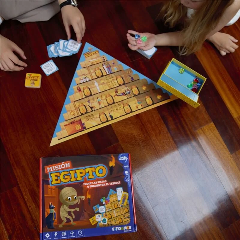 Misión Egipto - Juego de mesa - Imagiland - 2-4 jugadores - 3+ años - 30 min
