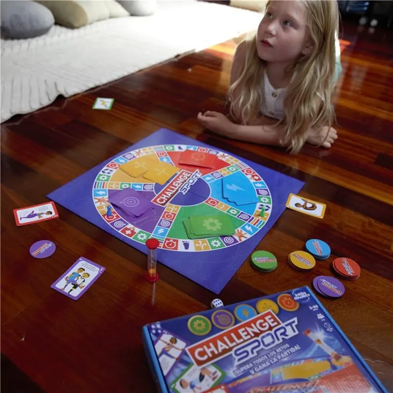 Challenge Sport - Juego de mesa - Imagiland - 2-6 jugadores - 3+ años - 15-20 min