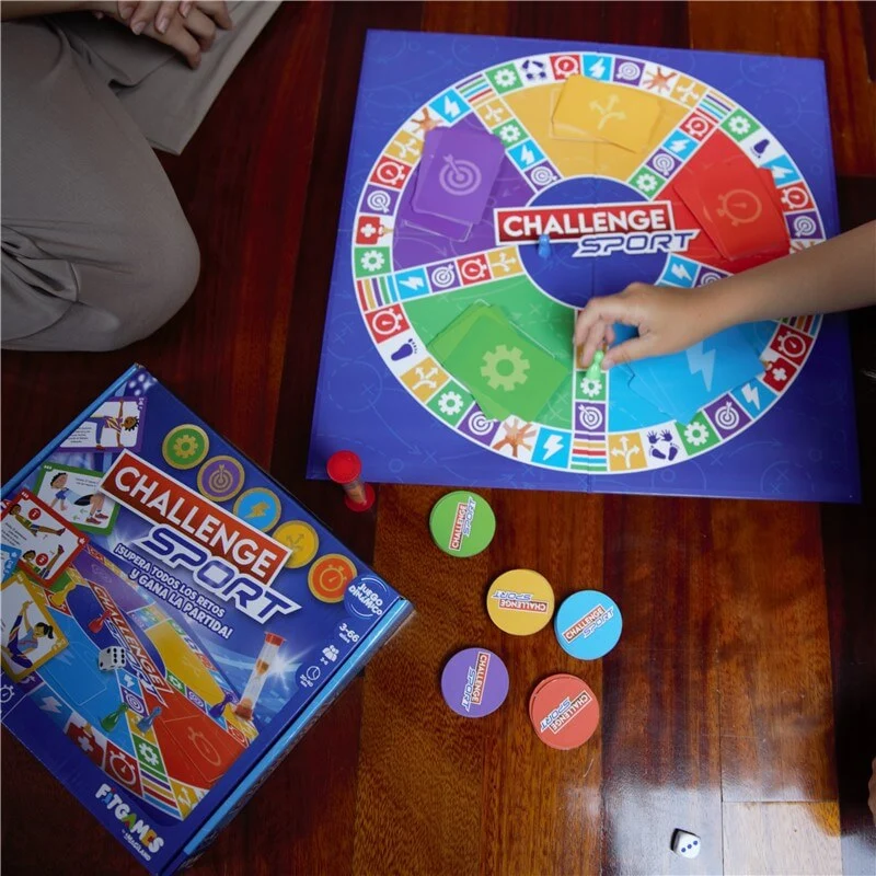 Challenge Sport - Juego de mesa - Imagiland - 2-6 jugadores - 3+ años - 15-20 min