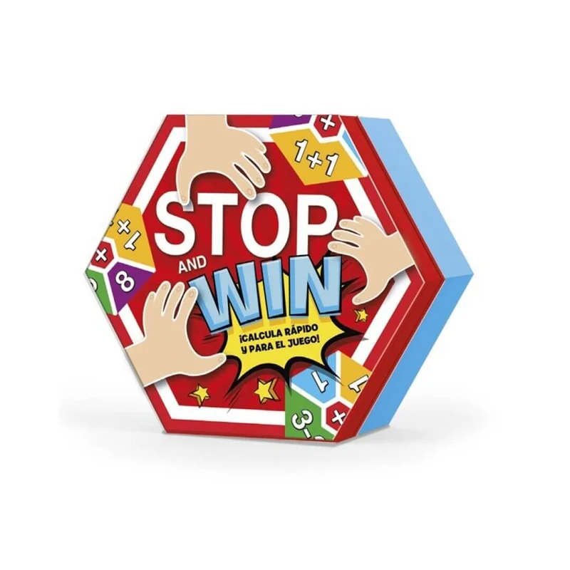 Stop & Win - Juego de mesa - Imagiland - 2-4 jugadores - 5+ años - 15 min