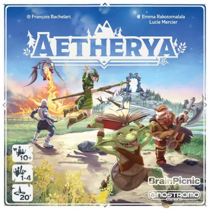 Aetherya - Juego de mesa - Brain Picnic - 1-4 jugadores - 10+ años - 20 min