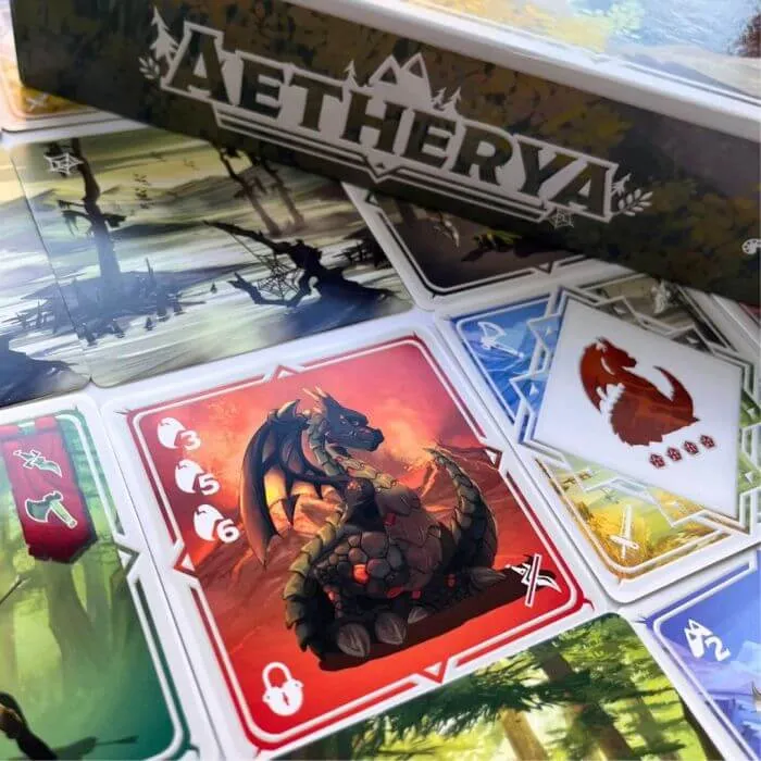 Aetherya - Juego de mesa - Brain Picnic - 1-4 jugadores - 10+ años - 20 min