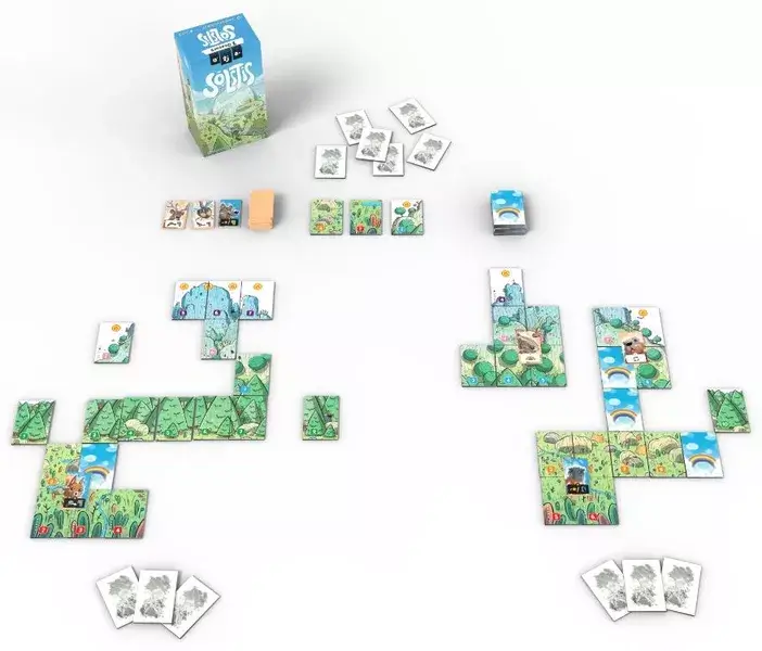 Solsticio - Juego de mesa - MALDITO GAMES - 2 jugadores - 8+ años - 15 min