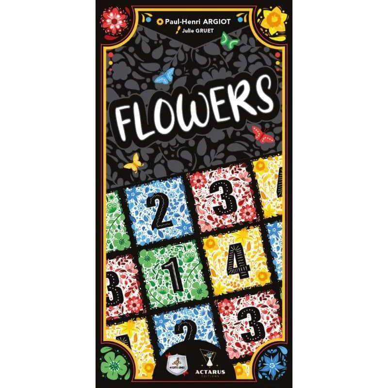 Flowers - Juego de mesa - MALDITO GAMES - 1-4 jugadores - 7+ años - 10 min