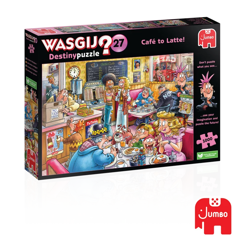 Wasgij Destiny 27 - Café to Latte! (1000 pieces)