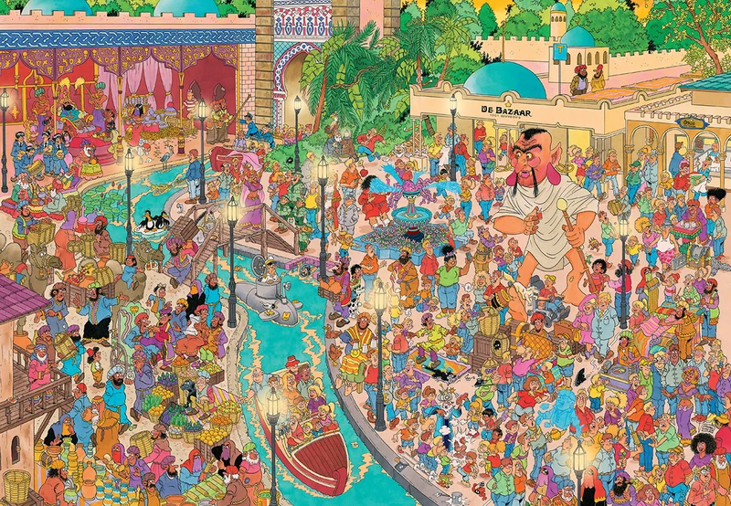 Jan van Haasteren - Efteling Fata Morgana (5000 pieces)