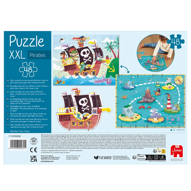 Goula - Puzzle XXL Pirates