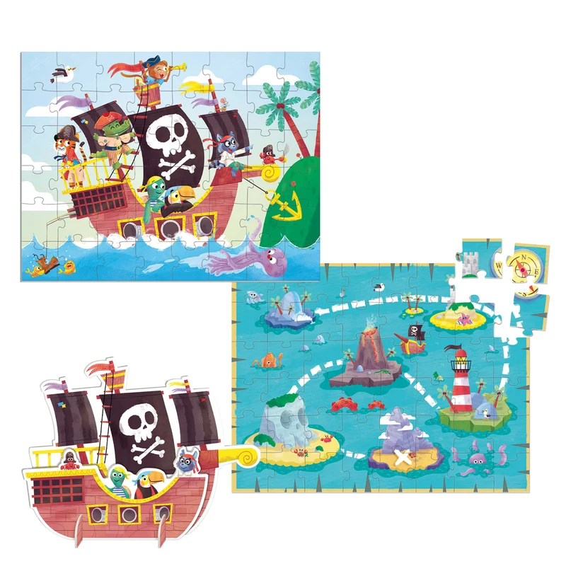 Goula - Puzzle XXL Pirates