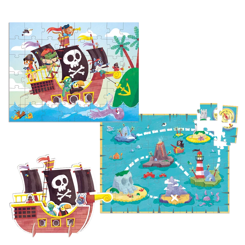 Goula - Puzzle XXL Pirates