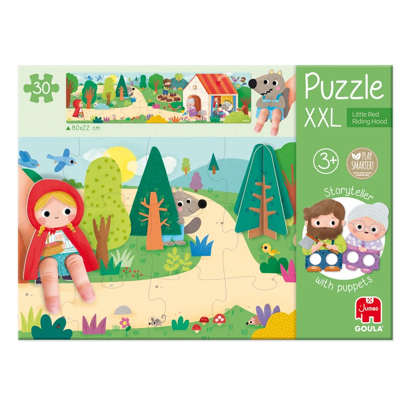 Goula - Puzzle XXL Little Red Ridding Hood