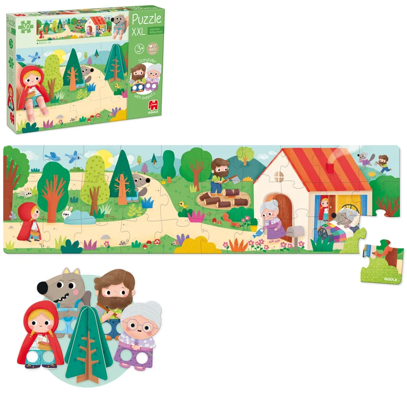 Goula - Puzzle XXL Little Red Ridding Hood