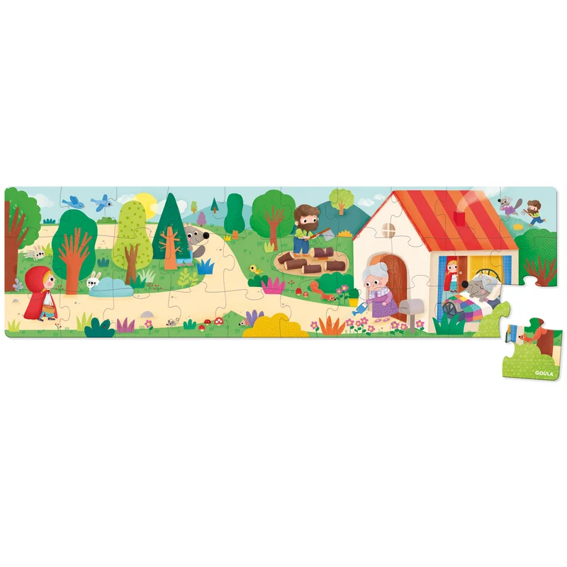 Goula - Puzzle XXL Little Red Ridding Hood