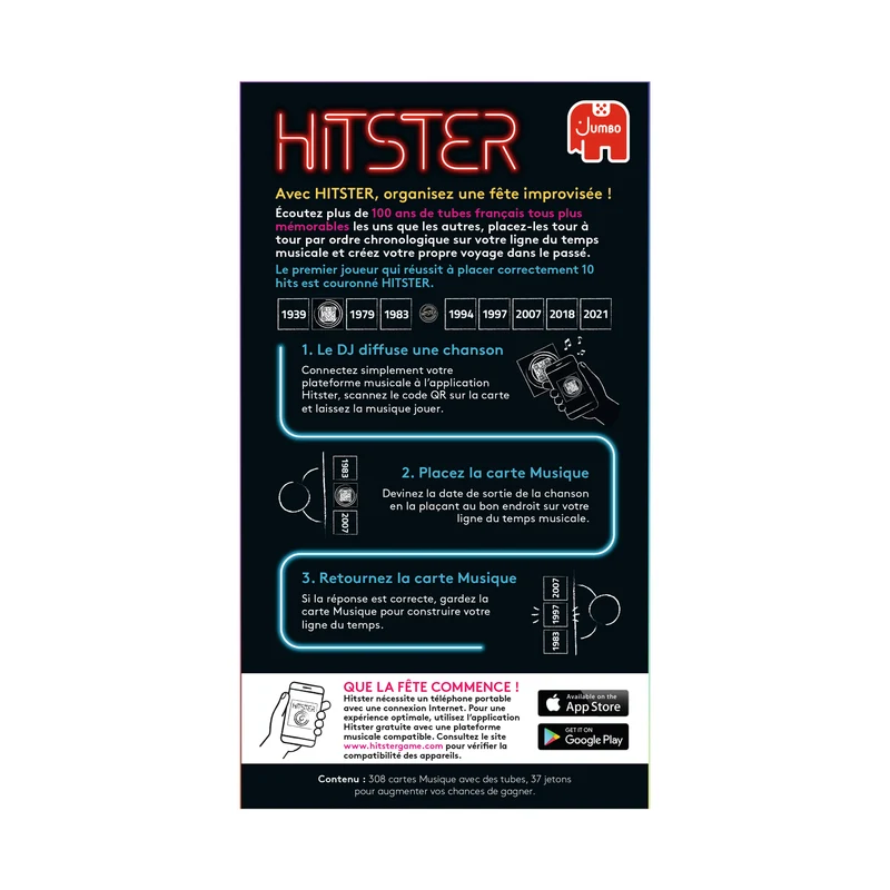 Hitster - 100% Chansons en Français