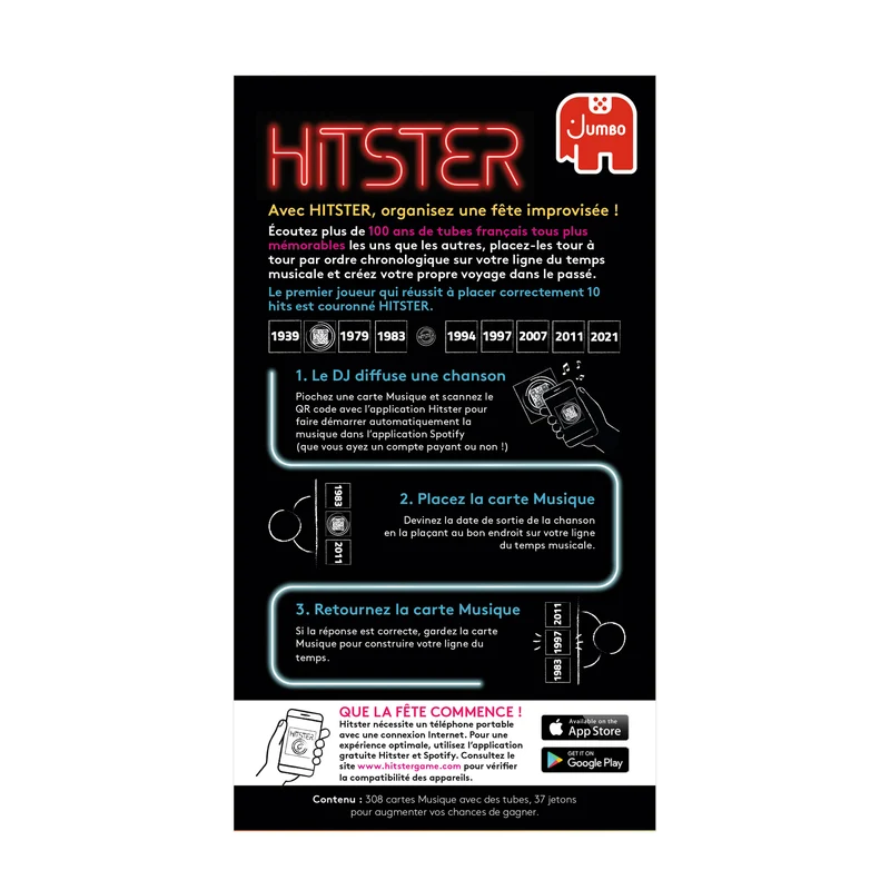Hitster - 100% Chansons en Français