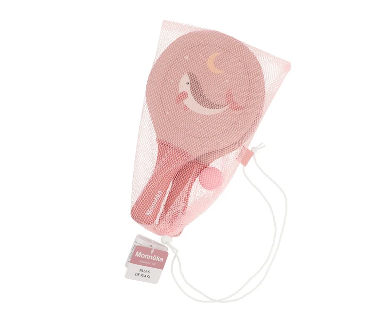 Palas playa neopreno con pelota - Whale Pink