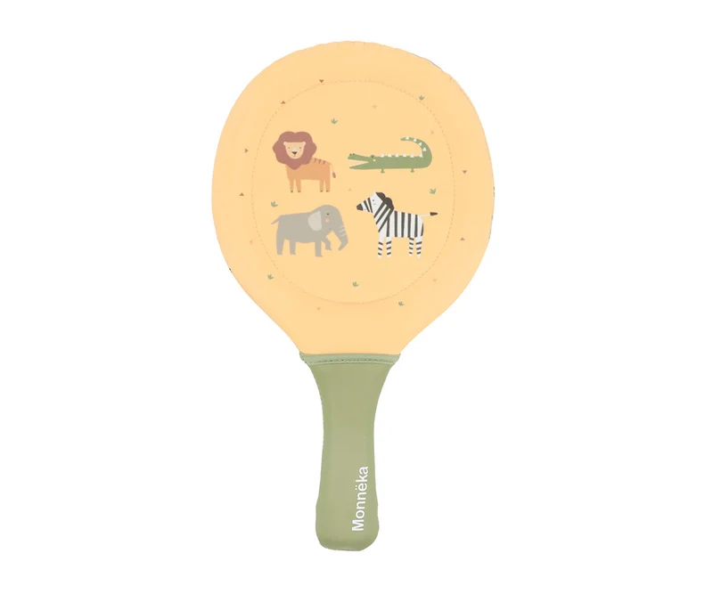 Palas playa neopreno con pelota - Wild Animals