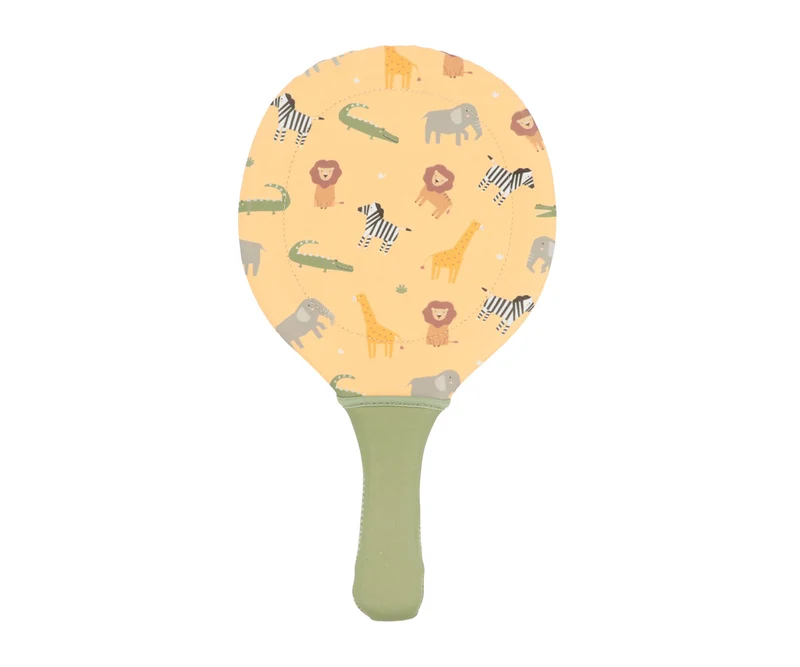 Palas playa neopreno con pelota - Wild Animals