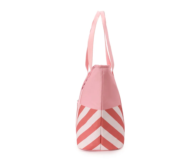 Bolso Tote Nevera Stripes Bloom & Blush