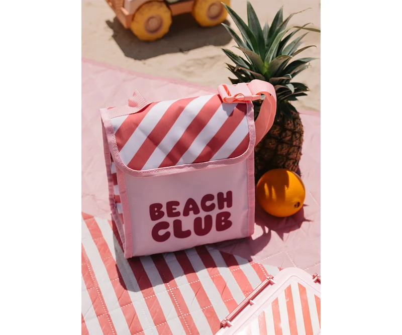 Bolsa Merienda Térmica Stripes Bloom & Blush