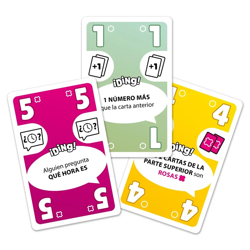 Ding - Juego de mesa - SD GAMES - 2-7 jugadores - 8+ años - 10 min