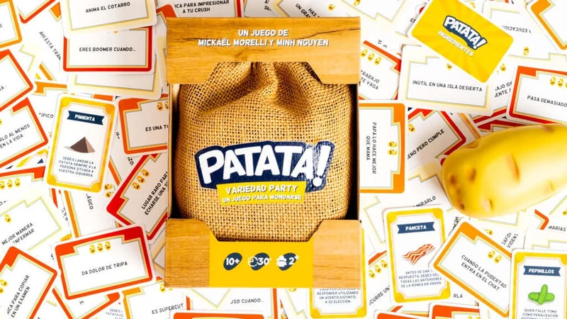 Patata Variedad Party - Juego de mesa - Tranjis - 2-30 jugadores - 10+ años - 30 min