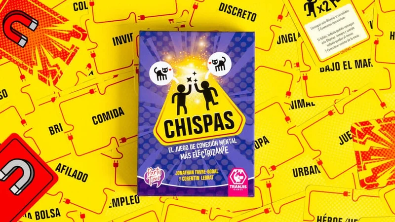 Chispas - Juego de mesa - Tranjis - 2-6 jugadores - 8+ años - 15 min