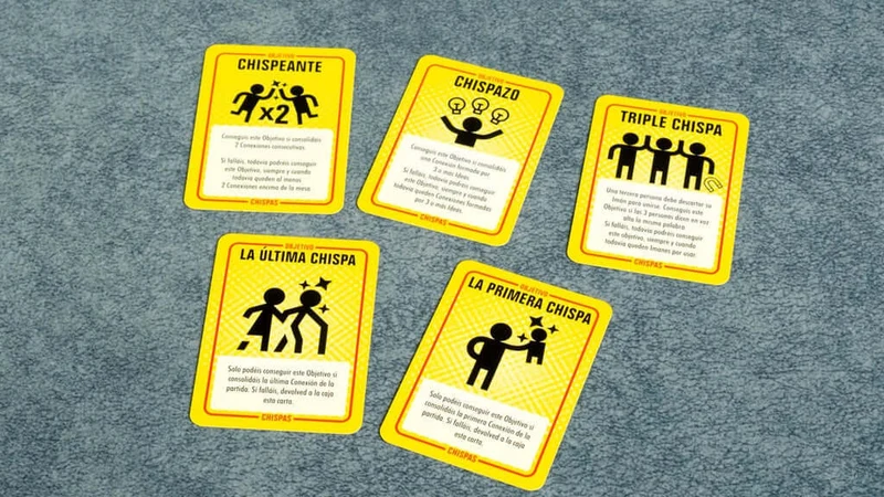 Chispas - Juego de mesa - Tranjis - 2-6 jugadores - 8+ años - 15 min