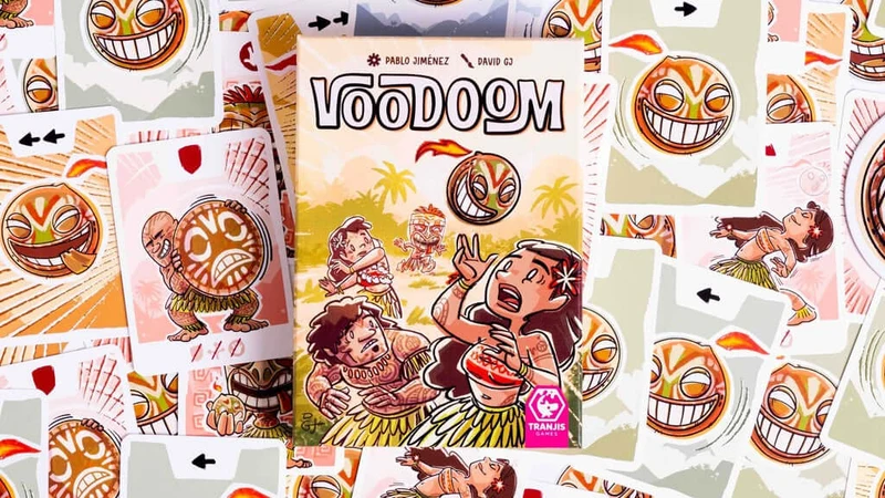 Voodoom - Juego de mesa - Tranjis - 3-6 jugadores - 8+ años - 3 min