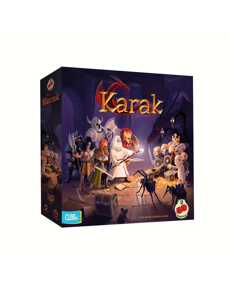 Karak - Juego de mesa - 2 Tomatoes - 2-5 jugadores - 7+ años - 30-60 min