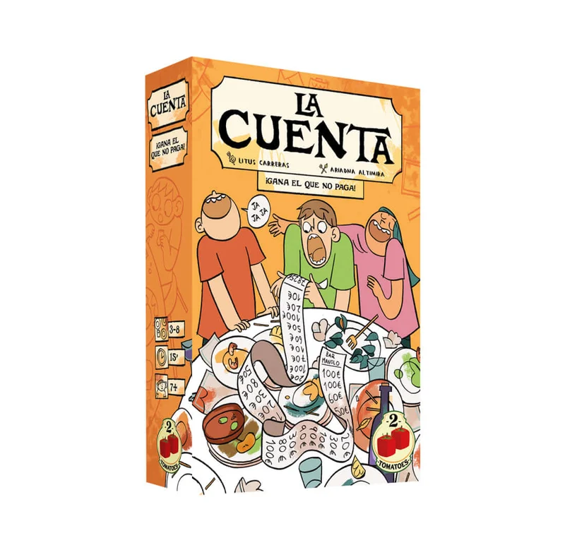 La Cuenta - Juego de mesa - 2 Tomatoes - 3-8 jugadores - 7+ años - 15 min