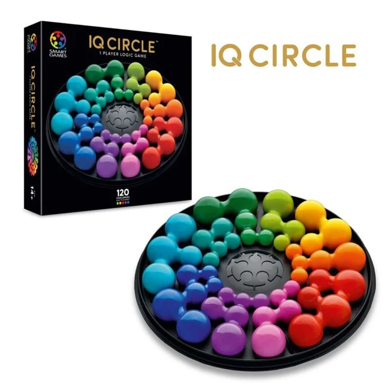 IQ Deluxe Circle - Juego de mesa - SmartGames - 1 jugador - 14+ años - 10 min