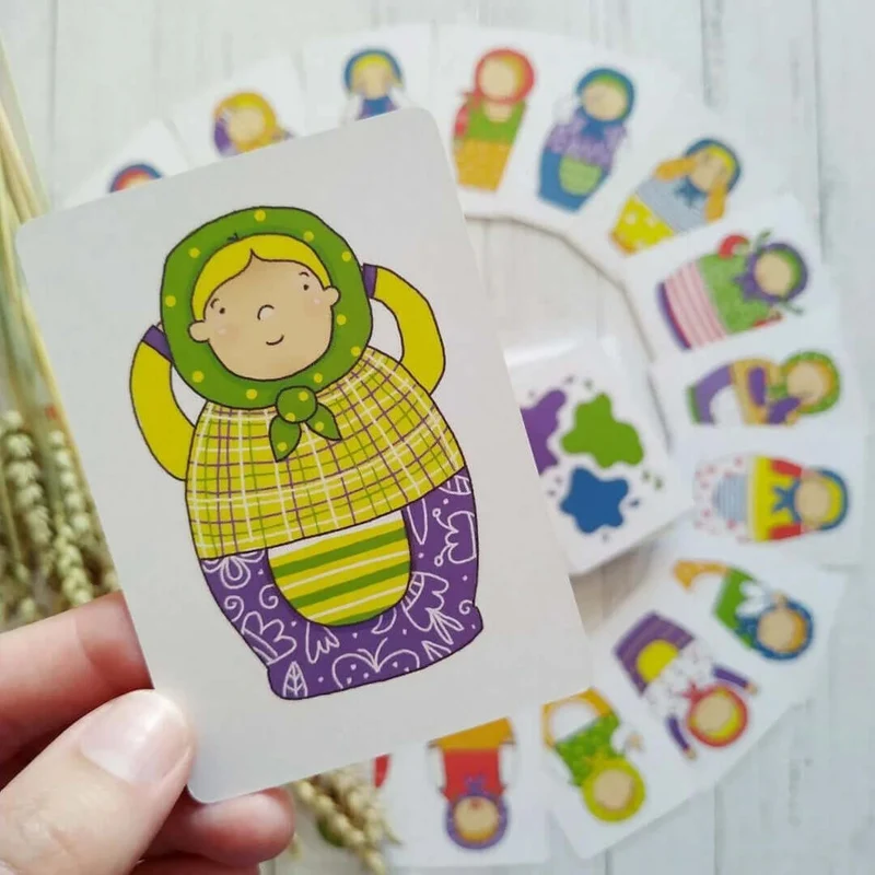 Matrioshka - Juego de mesa - Old Teddy's - 2-6 jugadores - 5+ años - 15 min