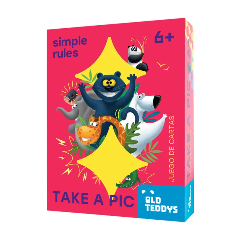 Take a Pic - Juego de mesa - Old Teddy's - 2-8 jugadores - 5+ años - 15 min