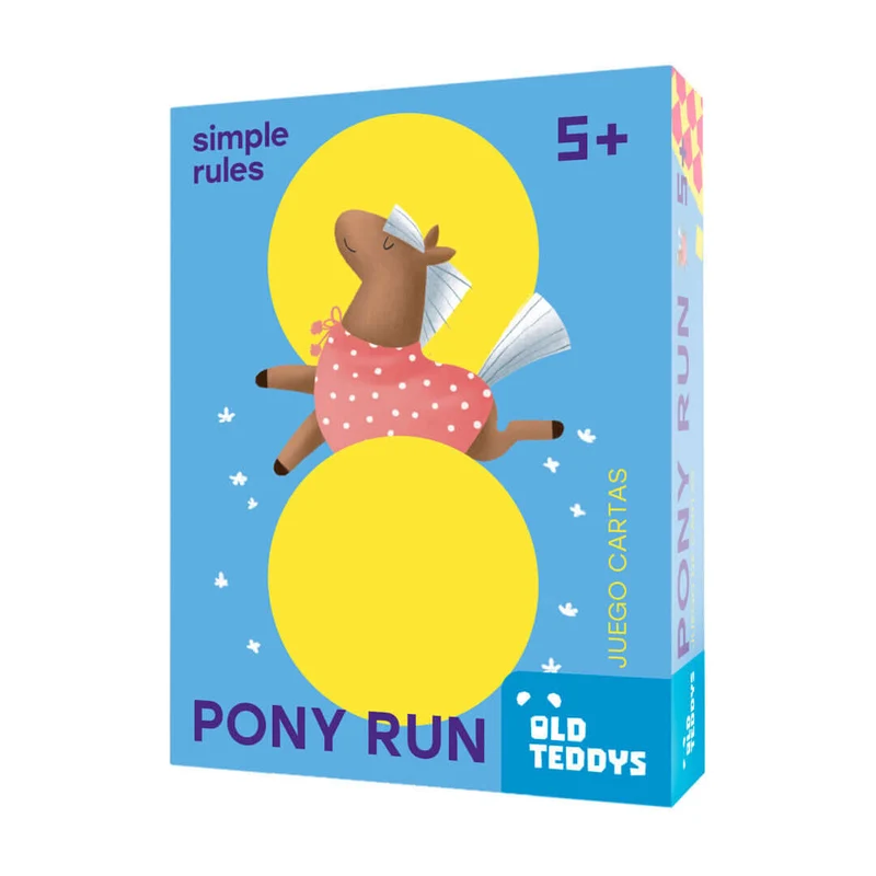 Pony Run - Juego de mesa - Old Teddy's - 2-6 jugadores - 5+ años - 15 min