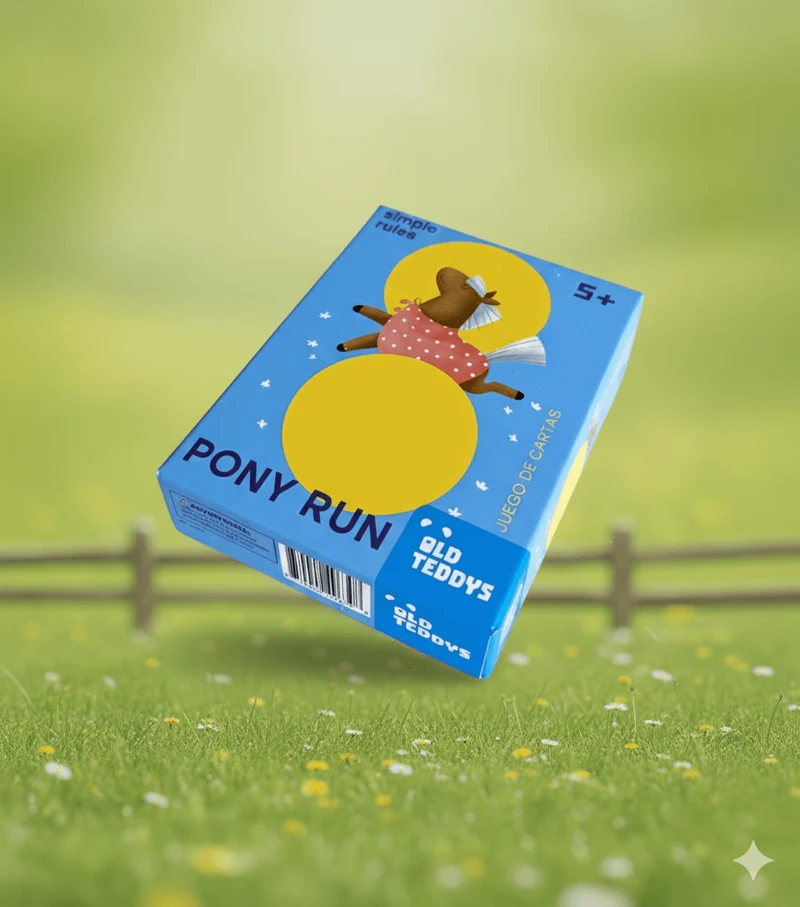 Pony Run - Juego de mesa - Old Teddy's - 2-6 jugadores - 5+ años - 15 min