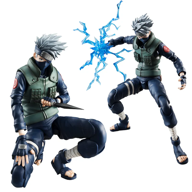 Figura Articulada Kakashi Hatake - Naruto Shippuden Action Heroes DX