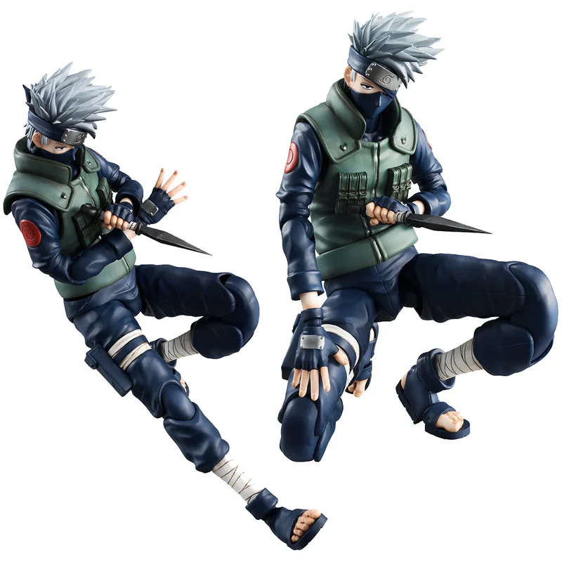 Figura Articulada Kakashi Hatake - Naruto Shippuden Action Heroes DX