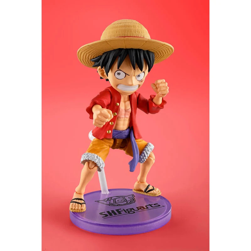 Figura Articulada Monkey D. Luffy - One Piece WCF x SH Figuarts