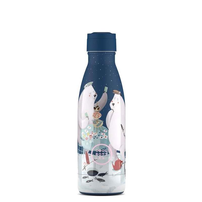 Botella Acero Polar Bears 350ml · Cool Bottles