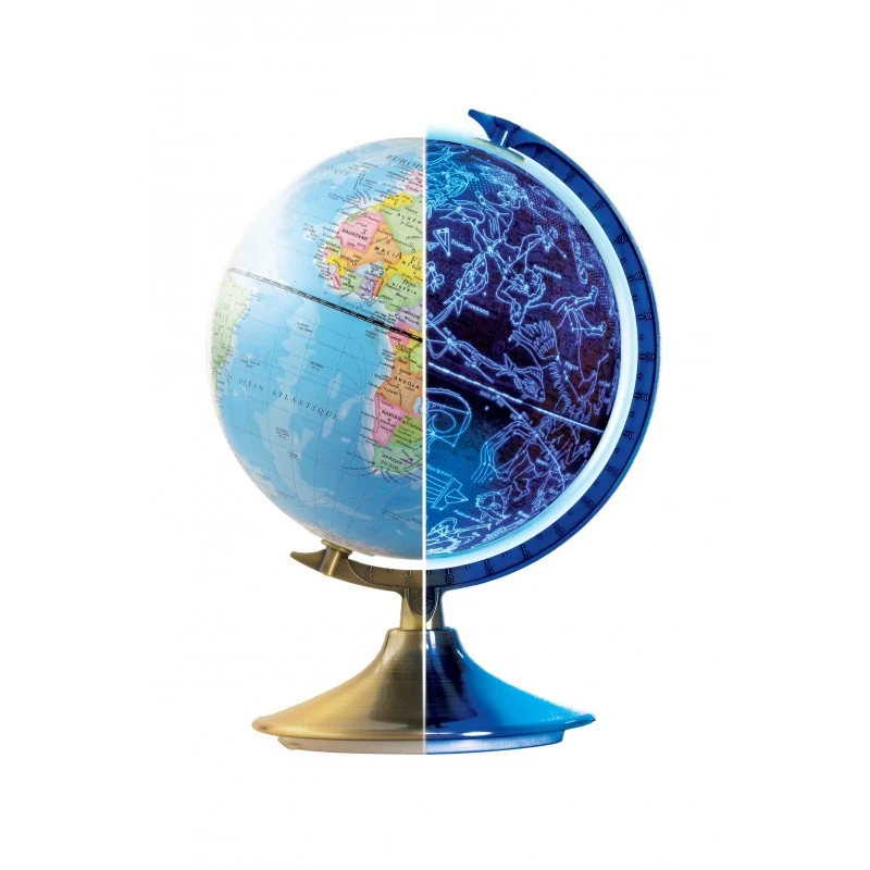 Globo terráqueo día y noche · Buki